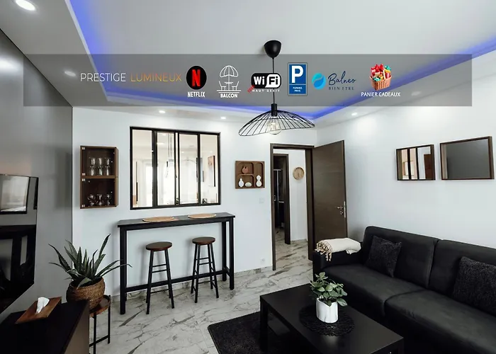 Appartement Prestige Lumineux Jacuzzi Parking Prive *
